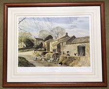 Alan Ingham, Signed, Limited Edition Print , Winter Sunshine 638/850 Framed