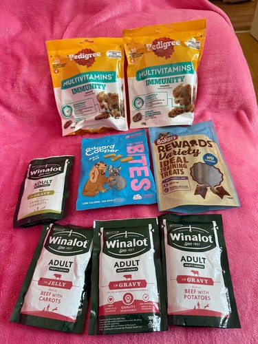 Dogs snacks food - 8, bundle