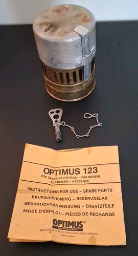 Vtg optimus svea 123 brass - vtg,