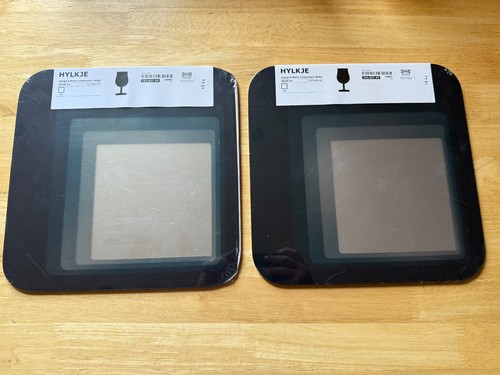 Ikea hylkje square mirrors - ikea,