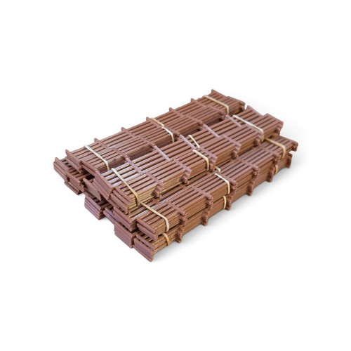 Gauge brown rail fencing - gauge,