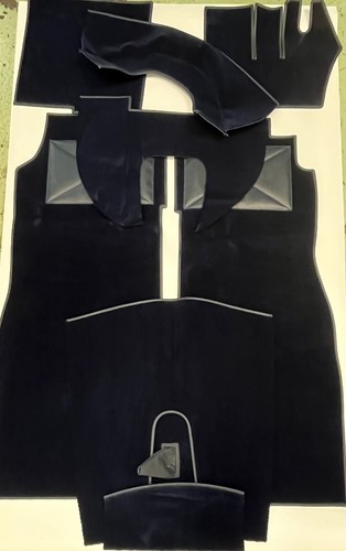 Jaguar xk150dhc carpet set - carpet,