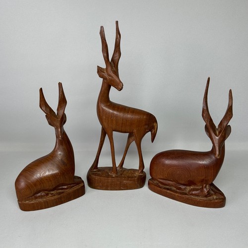 Wooden antelope gazelle - wooden, antelope/gazelle