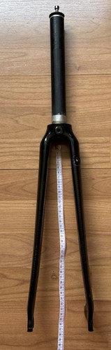 Carbon aero road bike fork - carbon,
