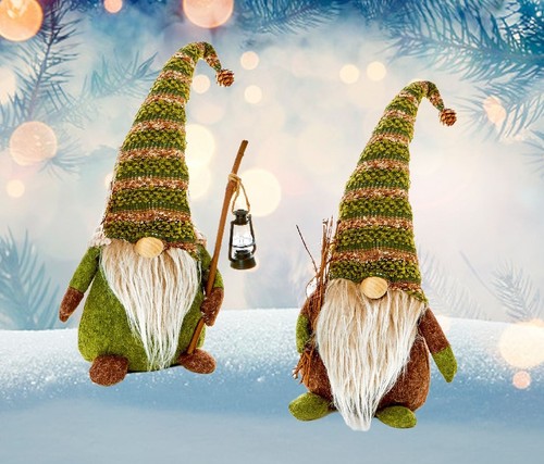 Rustic forest christmas gonk - rustic,