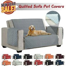 Quilted Sofa Cover 1/2/3 Seater Sofa Non Slip Covers Furniture Pet Protector All