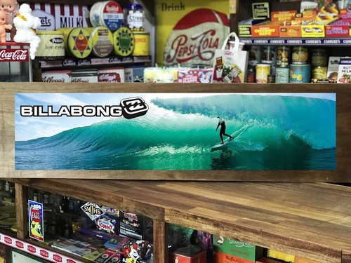 Billabong surfing sticker sign - surfing,