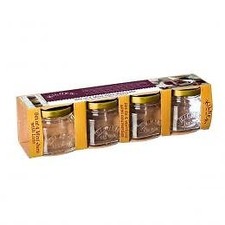 Set of 4 Mini Screw Top Square