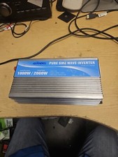 GIANDEL 1000W/2000W Pure Sine Wave Inverter 12V to AC 240V Converter-UNTESTED.