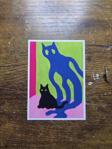 Aceo art print - print, an