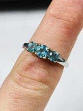TJC silver and aquamarines or