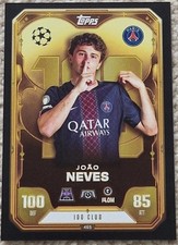 Joao Neves 100 Club Card # 465