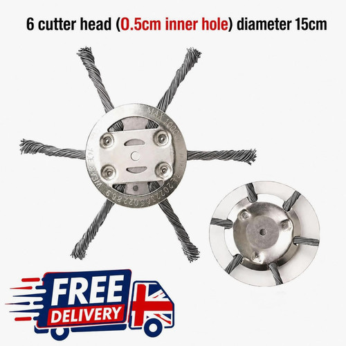Grass strimmer head trimmer - 6",