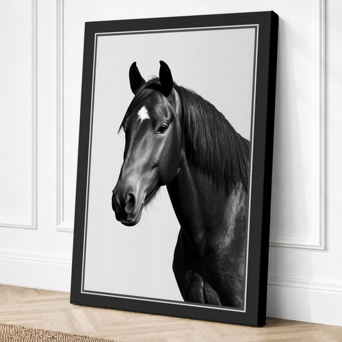 Noble horse profile modern - horse,