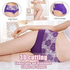 Cotton Leakproof Underwear for Women Incontinence Leak Proof Protective Pant