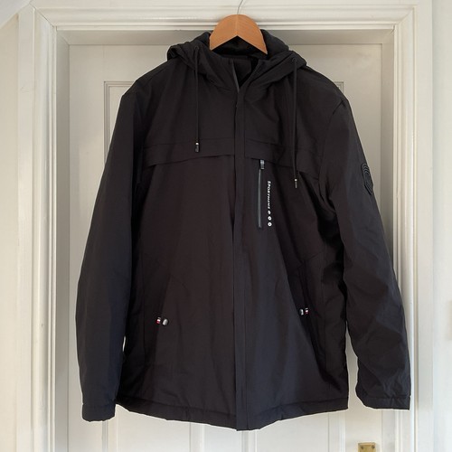 Sportsmens black hooded faux - sportsmens,