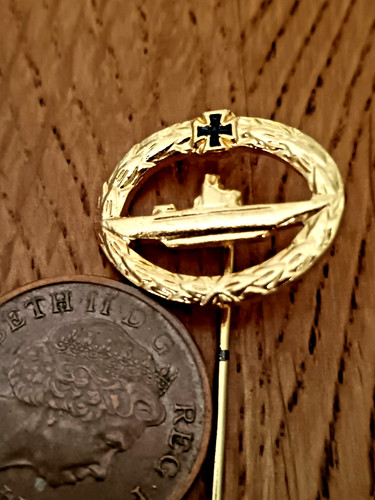 German navy boat badge - u-boat,