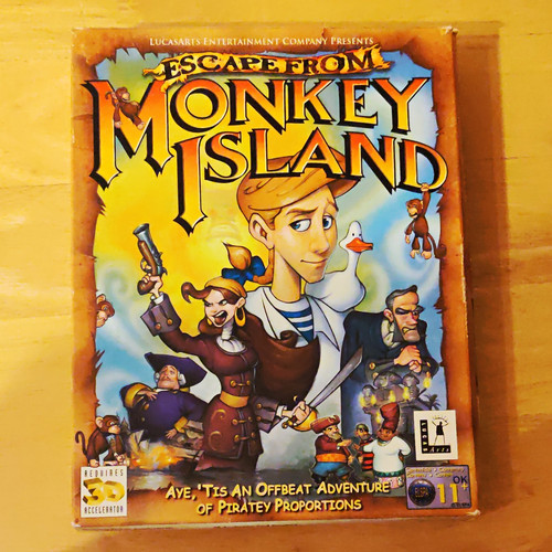 Escape from monkey island - escape,