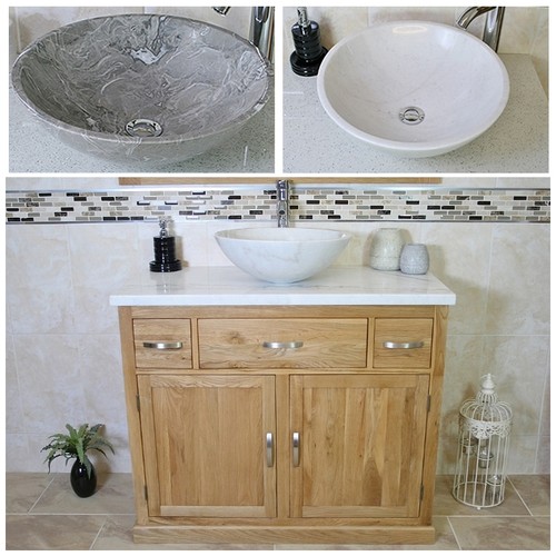 Bathroom vanity unit oak - bathroom,