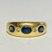 18K Yellow Gold 1.17ctw Gypsy
