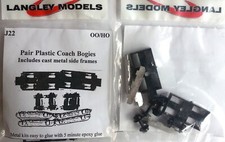 1 Pair plastic Coach Bogies
