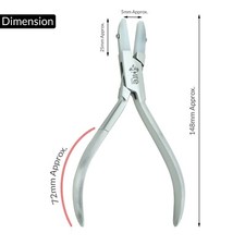 Nylon Jaws Flat Nose Pliers