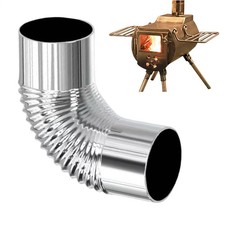 Wood Stove Pipe 90-Degree