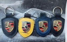 Four Genuine Porsche Keyrings Keychain 928 911 Cayman  Macan Taycan Cayenne S7