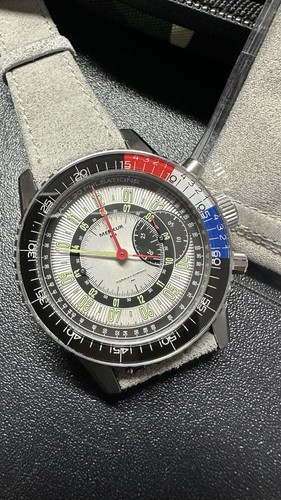 Merkur single hand chronograph - merkur,