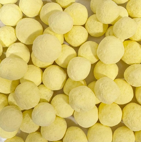 Dusted toffee lemon bonbons - toffee,
