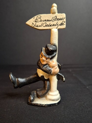 Vintage cast iron drunk - iron, man