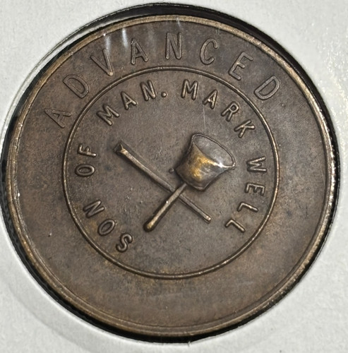 Freemasons token masonic - token,