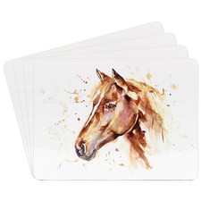 Set of 4 Country Life Horse