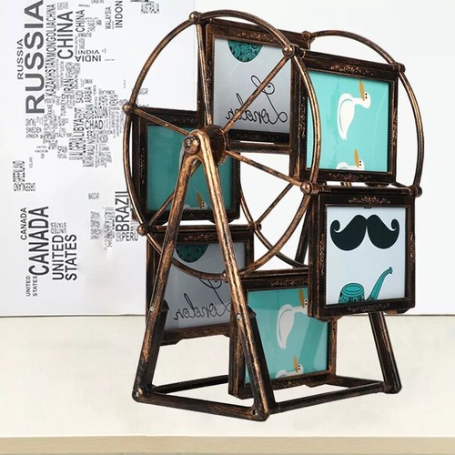 Vintage rotating ferris wheel - vintage,