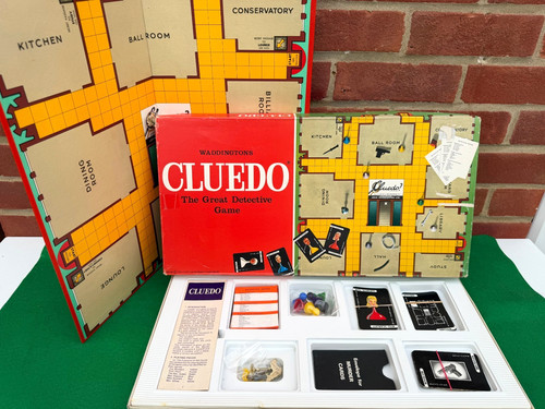 Cluedo vintage 1972 - cluedo,