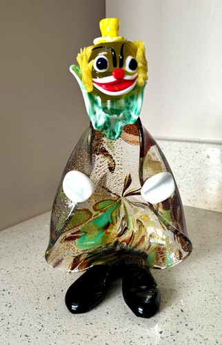 Large 1940s murano - large, clown