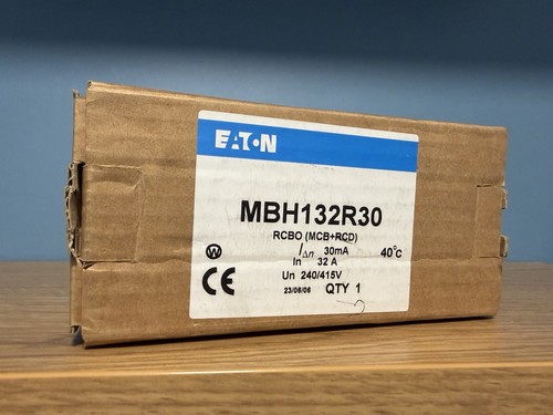 Eaton 32amp rcbo 30ma - 30ma, r30