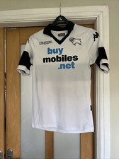 Derby COUNTY 2013 2014 HOME FOOTBALL SHIRT JERSEY Mens Small England