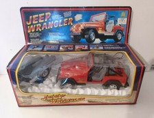 Vintage 1989 Battery Wired Remote Control RC Jeep Wrangler