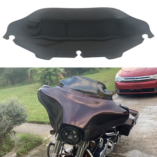 Black wave windshield - black,