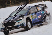 Ott Tänak Autographed 6x4