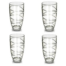 NEW PACK OF 4 HI BALL PLASTIC