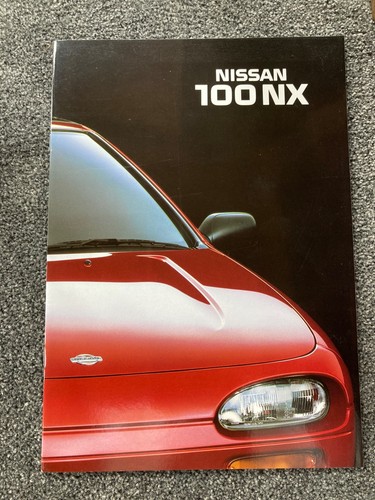 Nissan 100nx brochure - brochure,, uk
