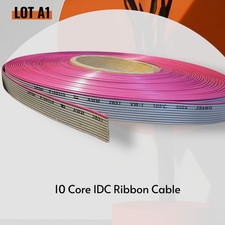 LOT A1 – RS IDC Ribbon Cable 10-Core (20m metre+) Red Indicator Key Clearance