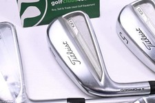 Left Hand Titleist T100/620 MB Irons / 3-9i / X-Flex KBS Tour C-Taper 130