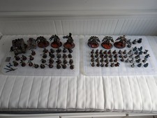 Warhammer 40k Big Grey Knights Army. Majority Painted