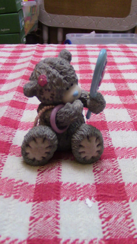 You tatty teddy figure - me,