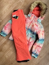 Girls Roxy Jet Ski Snow jacket VGC & Backyard snow pants BNWT, age 9-10 years