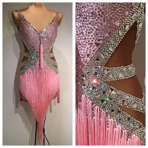 Pink latin ballroom dance - pink,