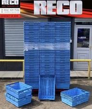 **SPECIAL OFFER** 10 X USED BALE ARM TRAY / STACKING CRATE 600 x 400 x 200mm
